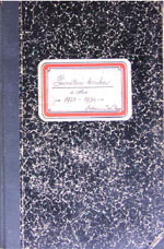 Pamětní kniha z let 1928 - 1934
